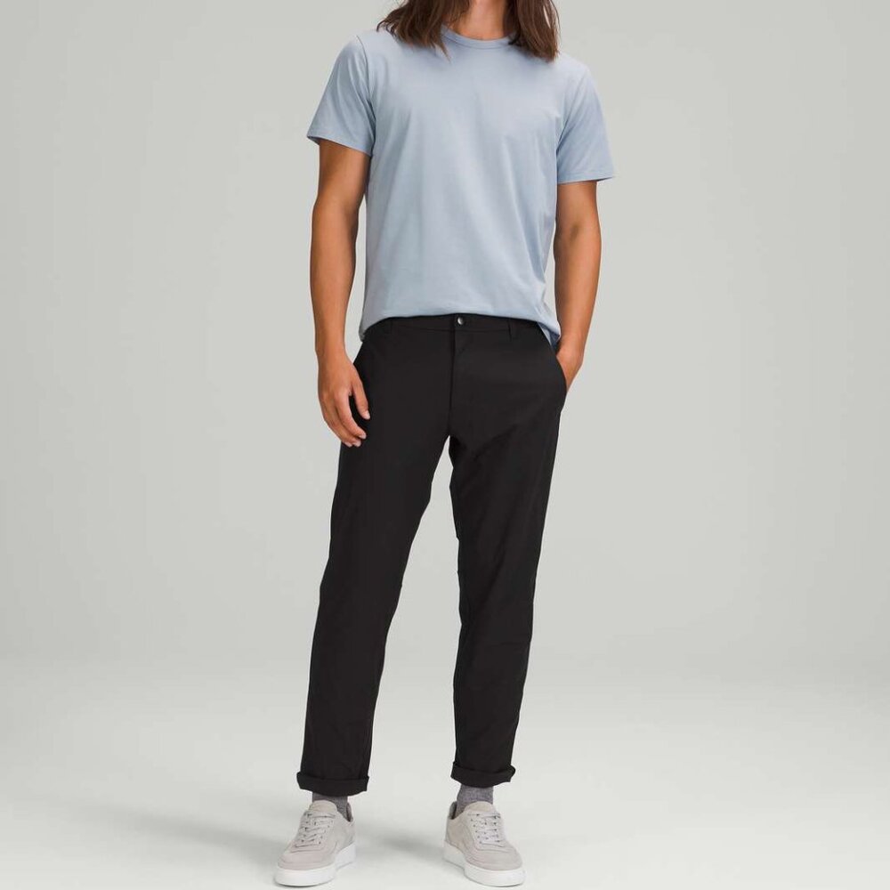 NWT Lululemon Commission Pant Classic 30" *Warpstreme Black size 35